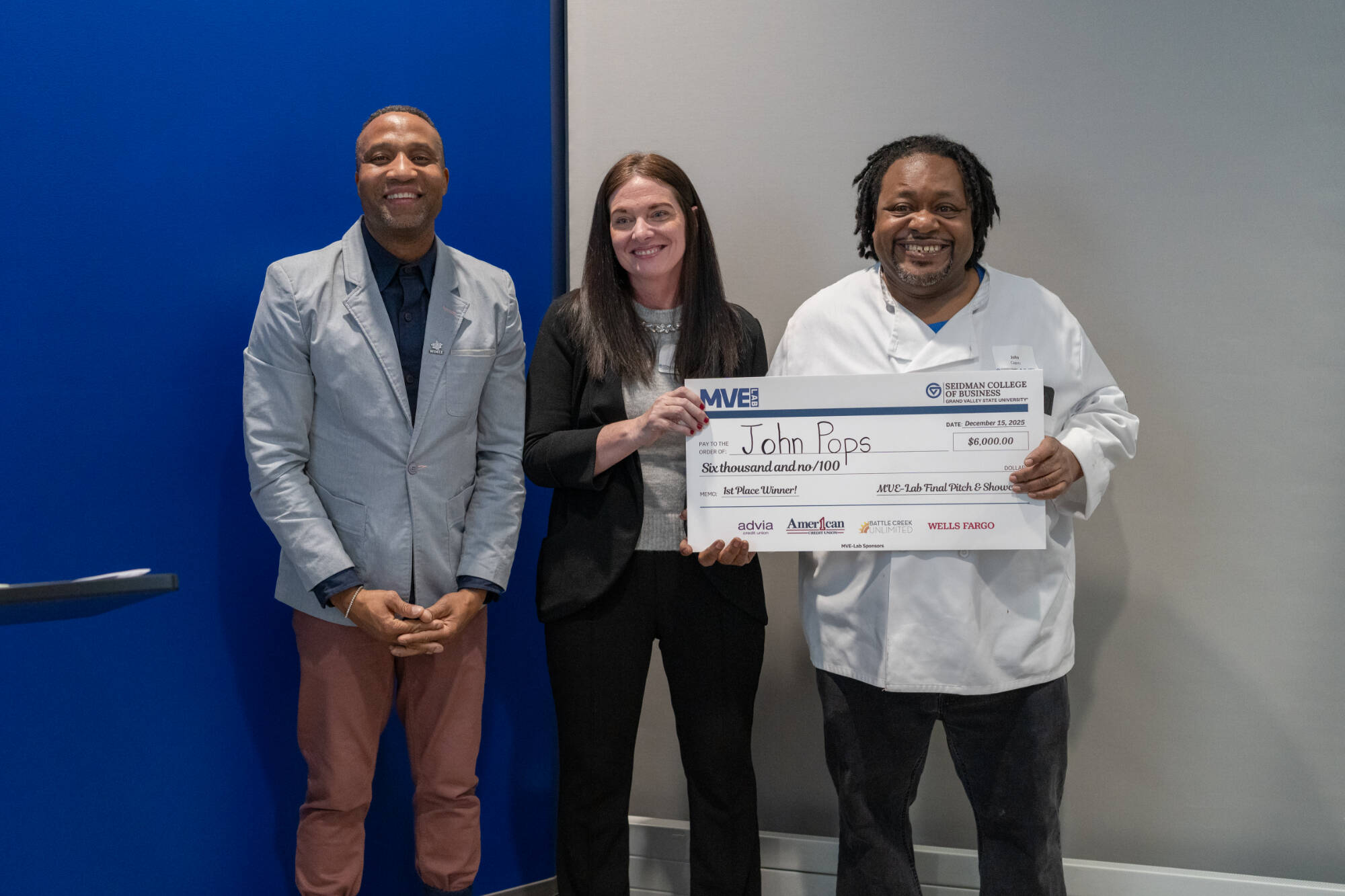 John Capers wins Battle Creek cohort pitch competition